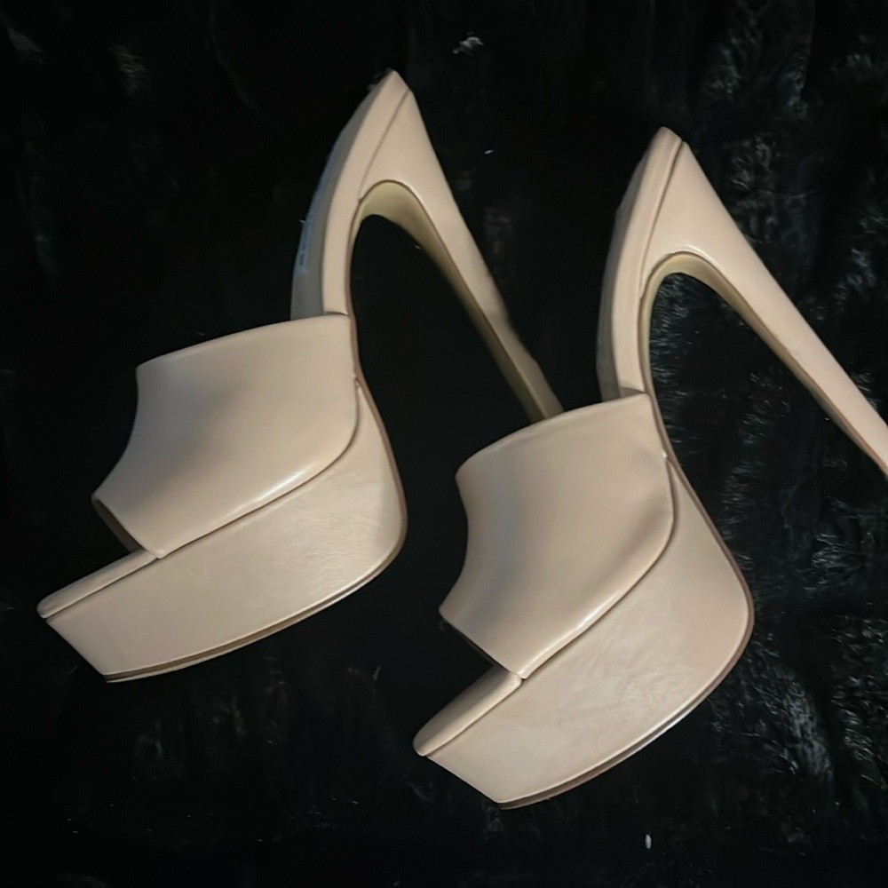 Nude Steve Madden Heels